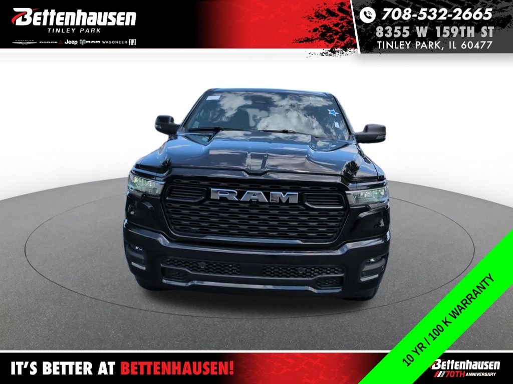 New 2026 Diamond Black Crystal Pearl-Coat Exterior Paint RAM Big Horn/Lone Star image 15