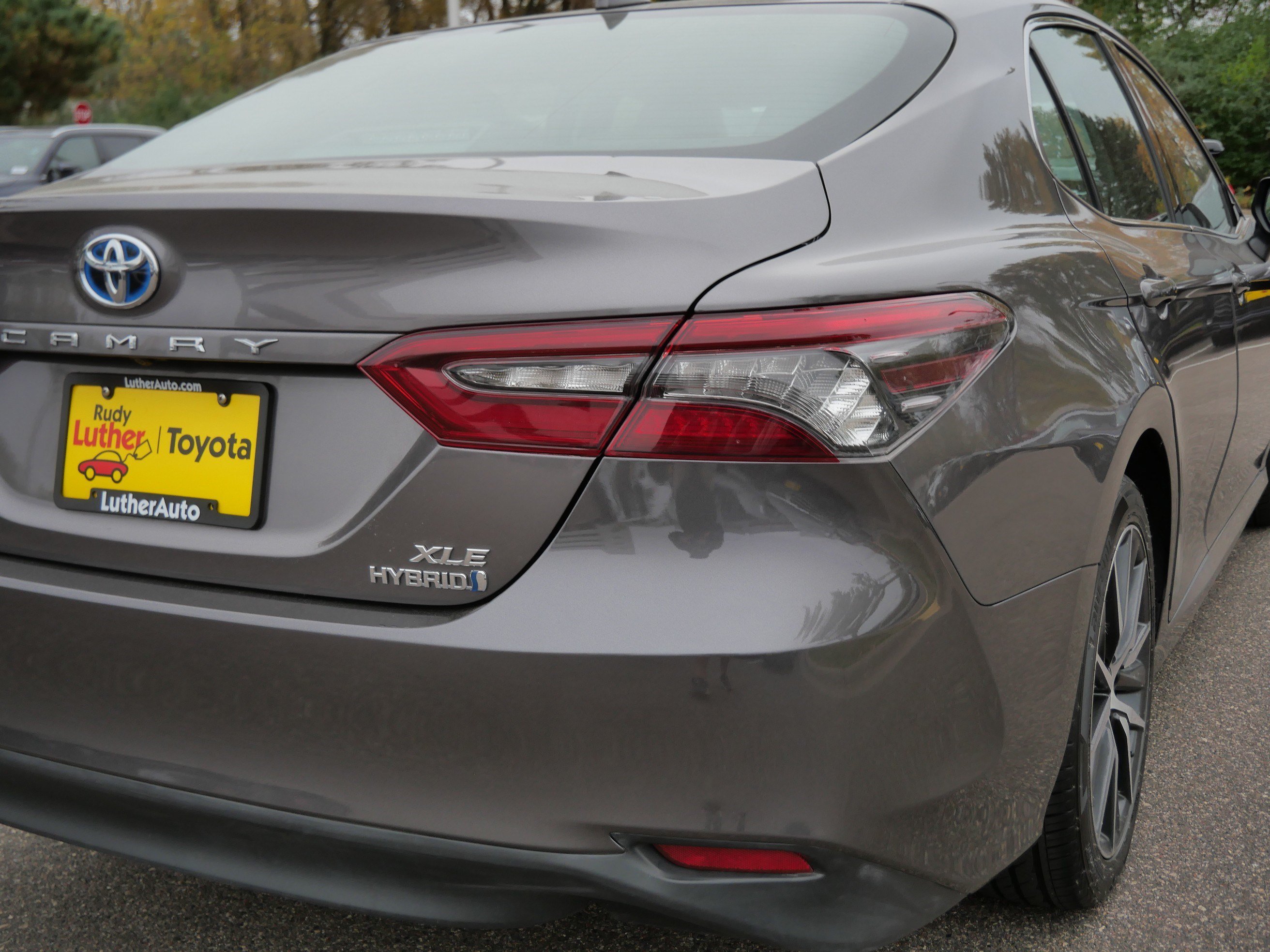 Certified Used 2021 Predawn Gray Mica Toyota Hybrid XLE image 18
