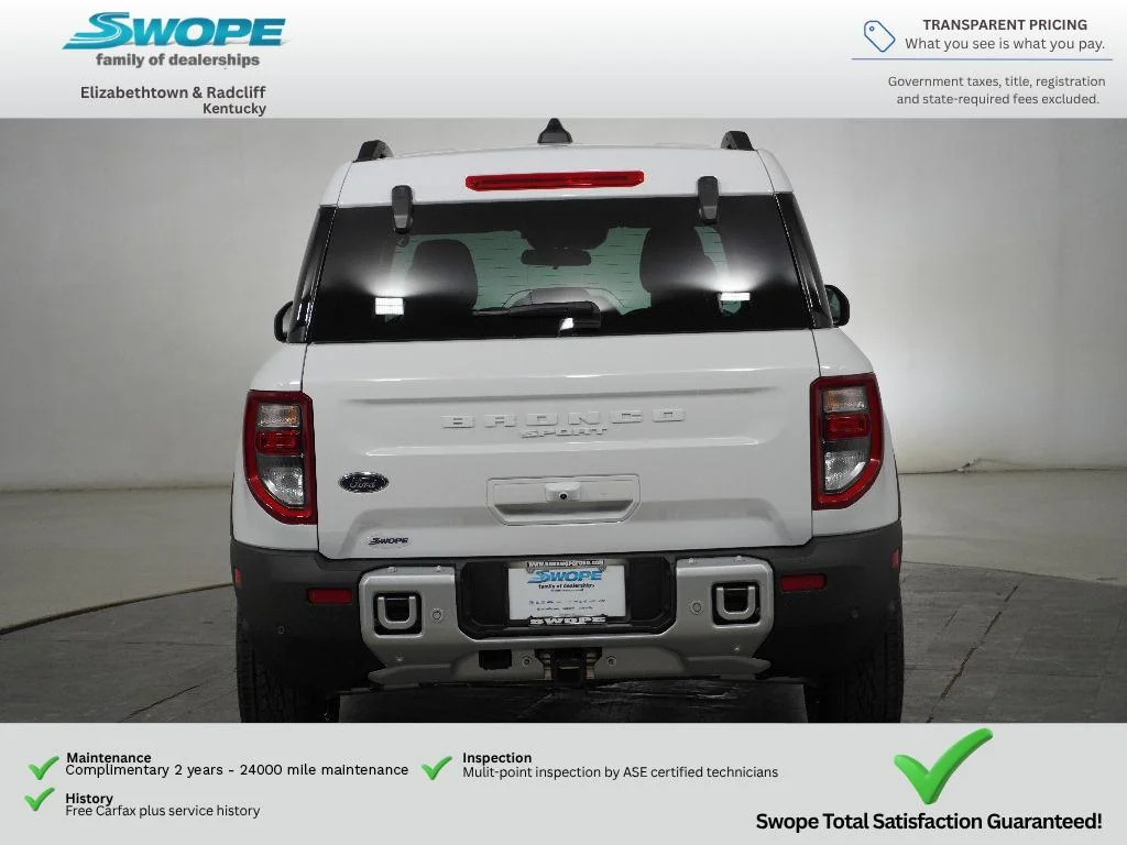 New 2025 Oxford White Ford Big Bend® image 6