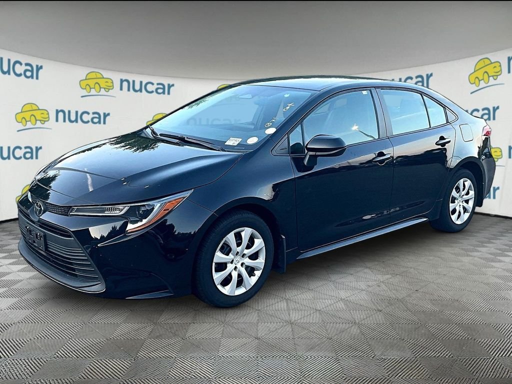 Used 2023 Black Toyota LE image 3