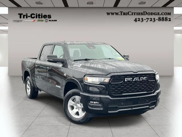 New 2026 Diamond Black Crystal Pearl-Coat Exterior Paint RAM Big Horn/Lone Star image 1