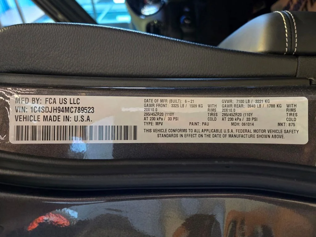 Used 2021 Gray Dodge SRT Hellcat image 37