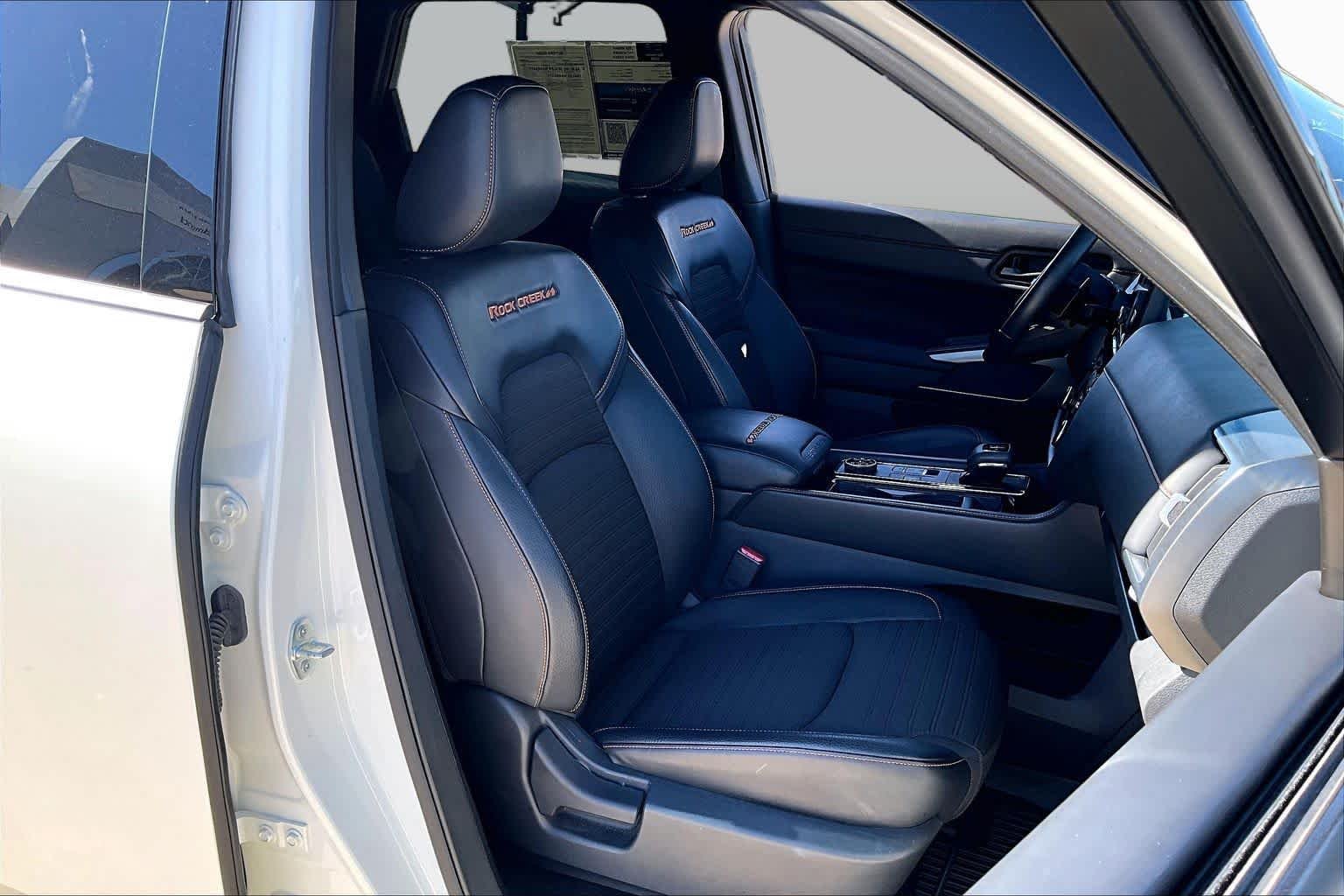 Used 2024 Pearl White Tricoat/Super Black Nissan Rock Creek image 9