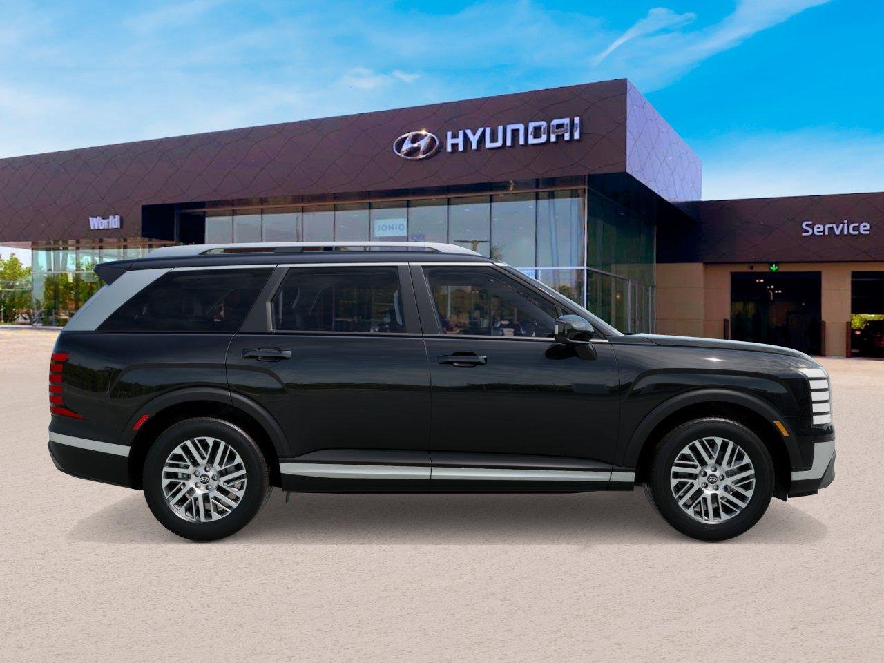 New 2026 Abyss Black Pearl Hyundai SEL AWD image 7