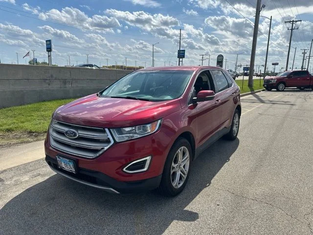 Used 2016 Ford Edge Titanium with VIN 2FMPK4K99GBB44260 for sale in Bloomington, IL