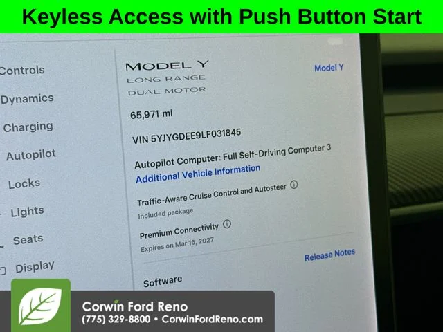 Used 2020 White Tesla Long Range image 11