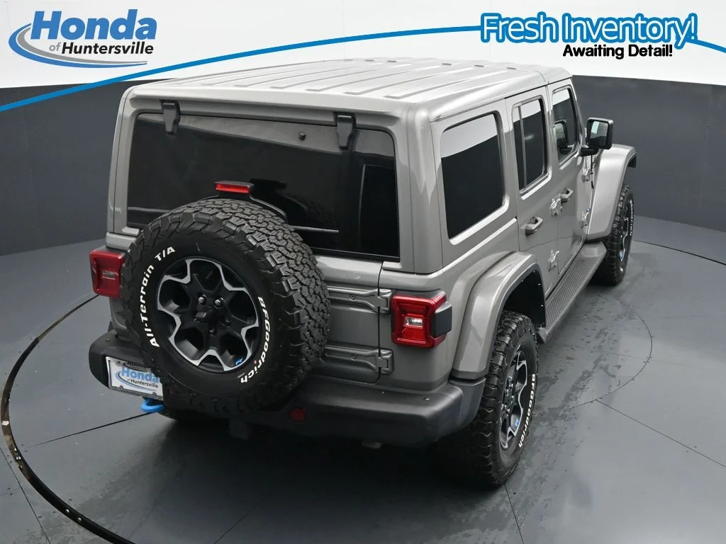 Used 2022 Gray Clearcoat Jeep Unlimited Rubicon 4xe image 27