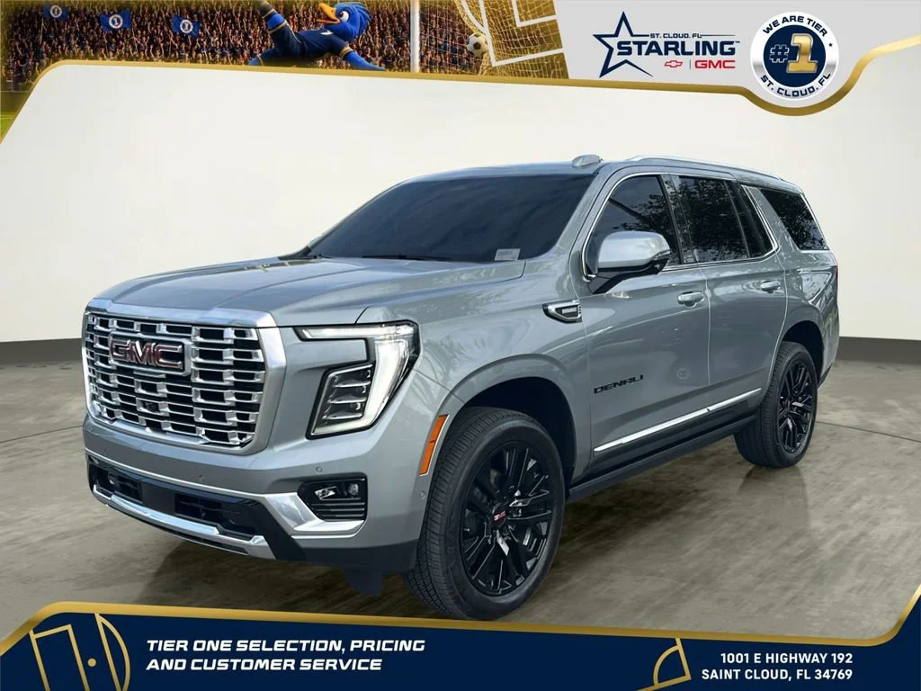 Certified Used 2026 Sterling Metallic GMC Denali image 1