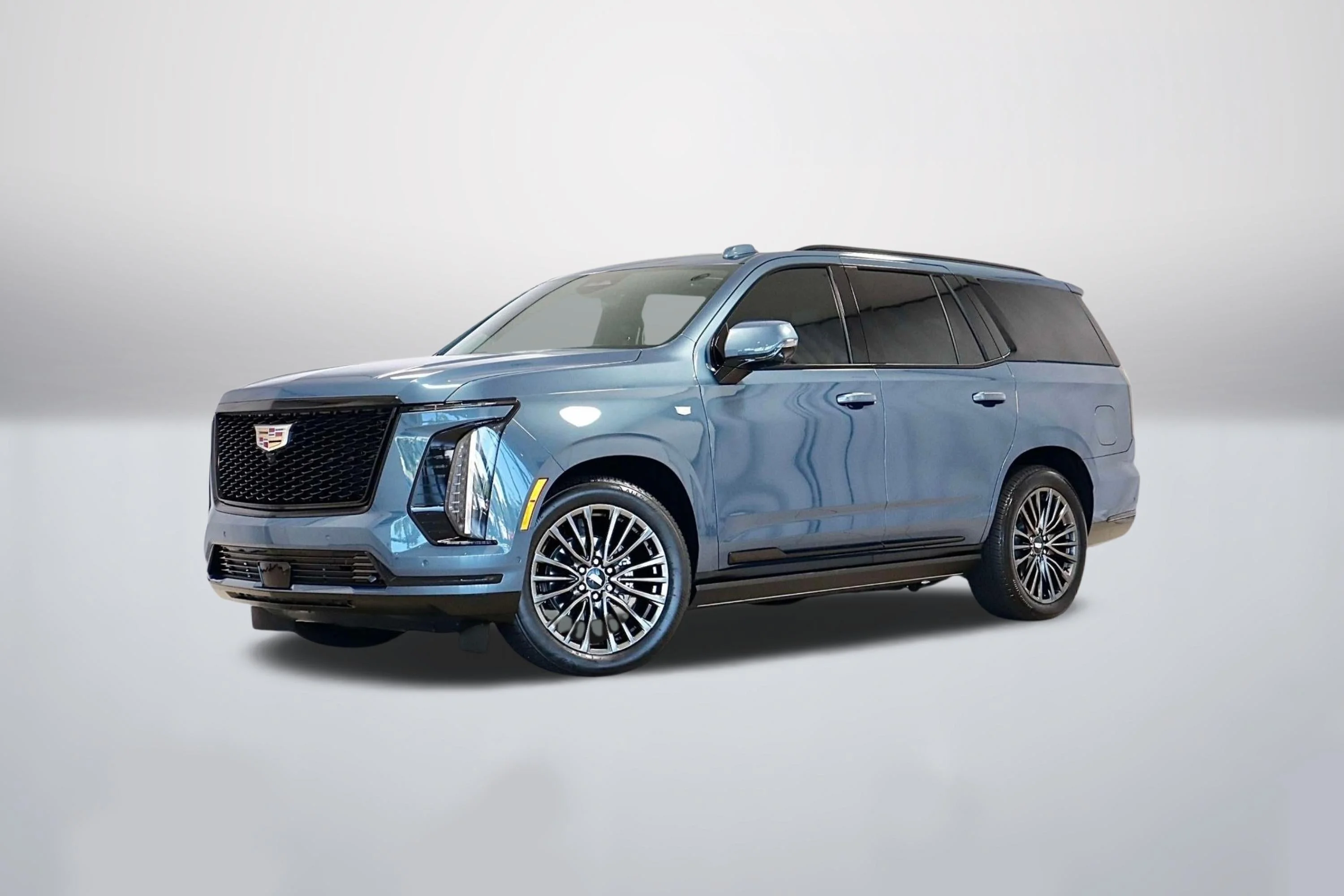 Used 2025 Deep Sea Metallic Cadillac 4WD Sport Platinum image 1