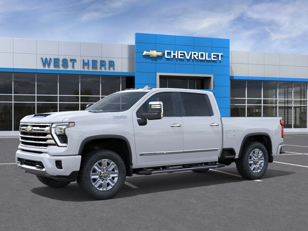 New 2026 Polar White Tricoat Chevrolet High Country image 2