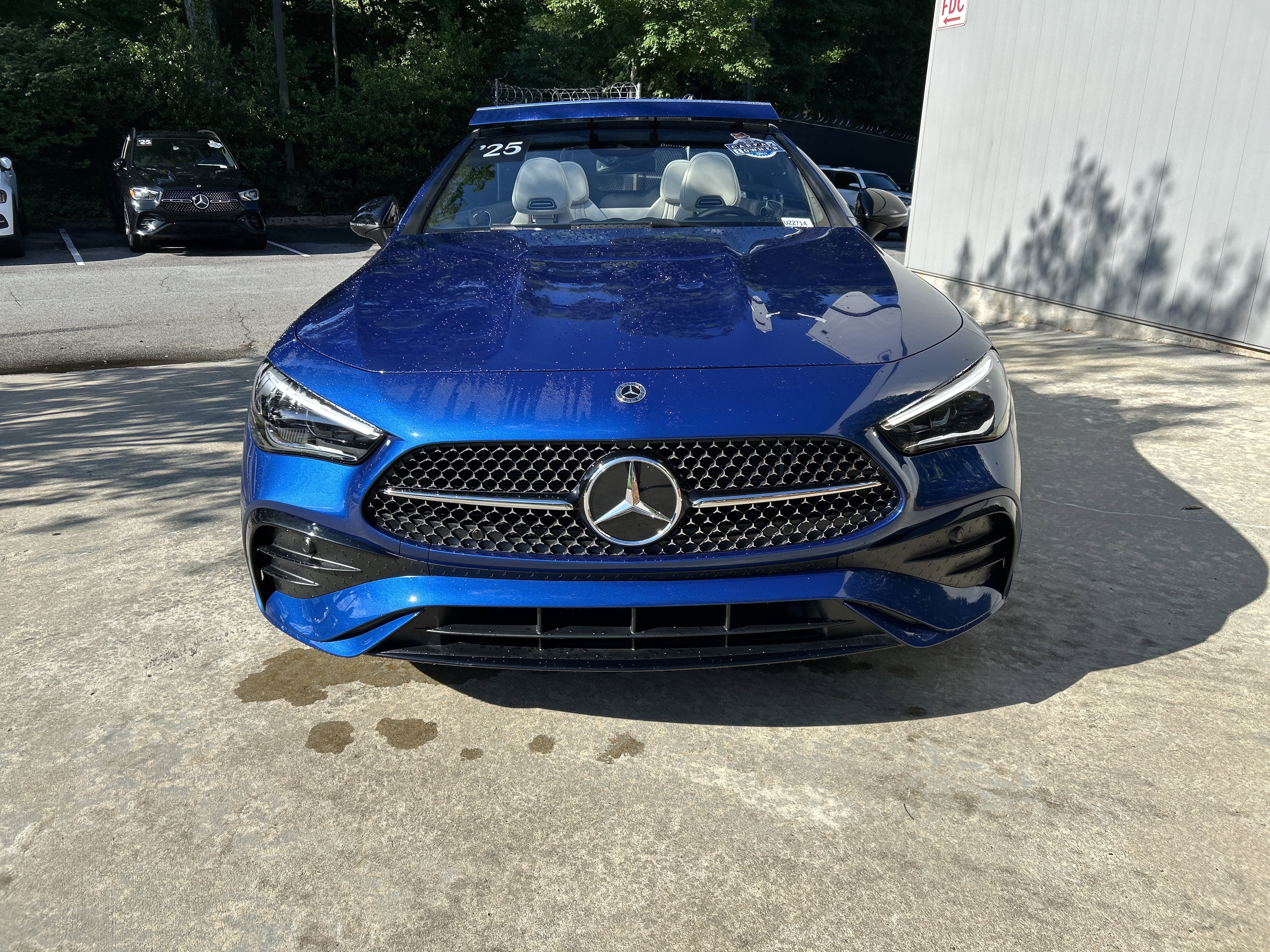 Certified Used 2025 Sterling Blue Metallic Mercedes-Benz CLE 300 4MATIC® Cabriolet image 5