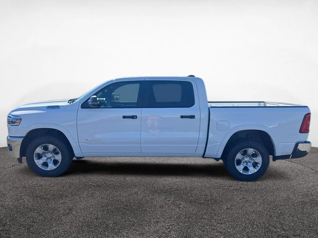 Used 2025 Bright White Clearcoat Ram Big Horn image 1