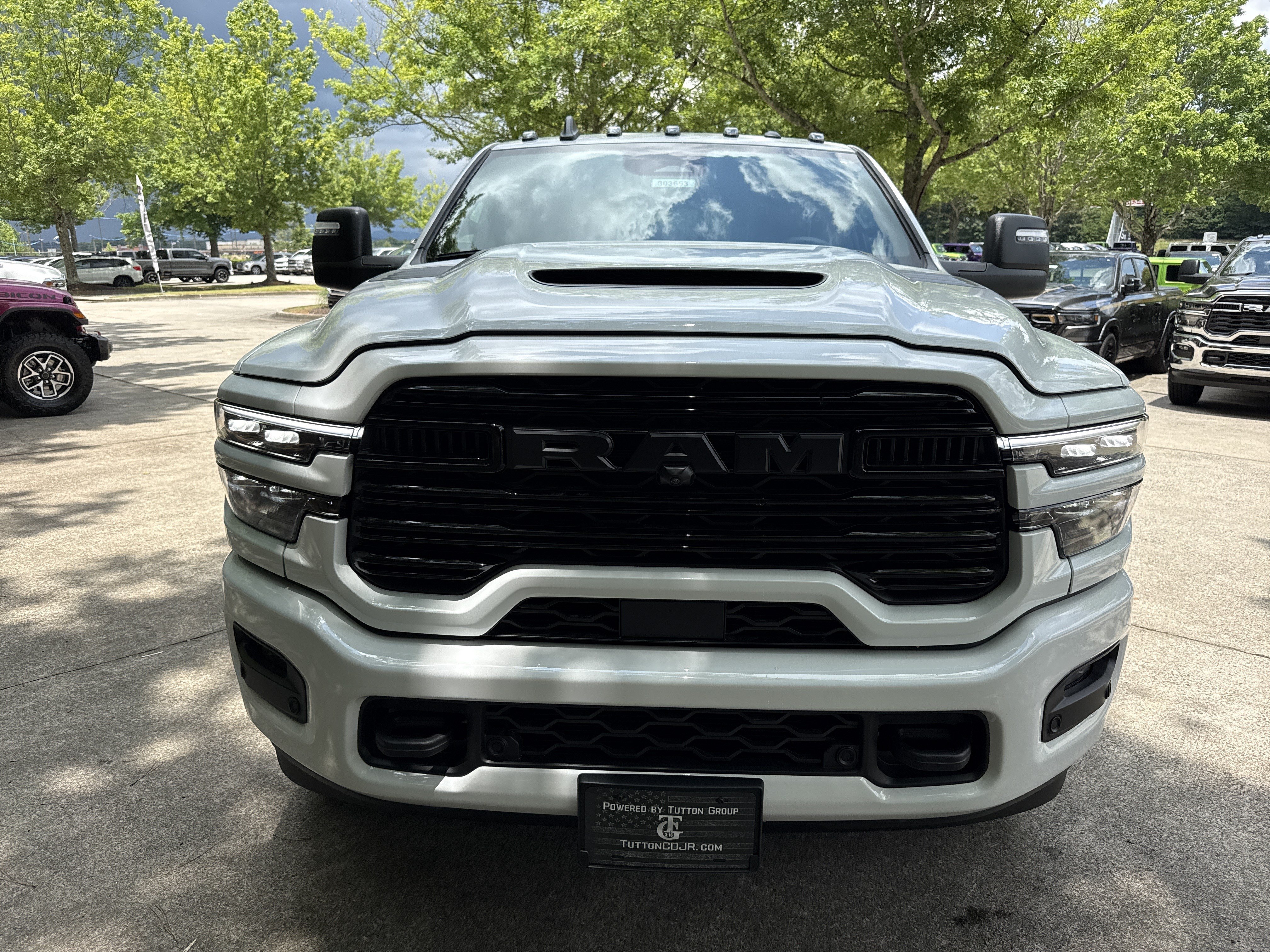 New 2026 Bright White Clearcoat RAM Laramie image 2