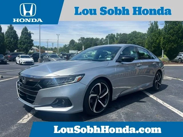 Used 2022 Lunar Silver Metallic Honda Sport image 1