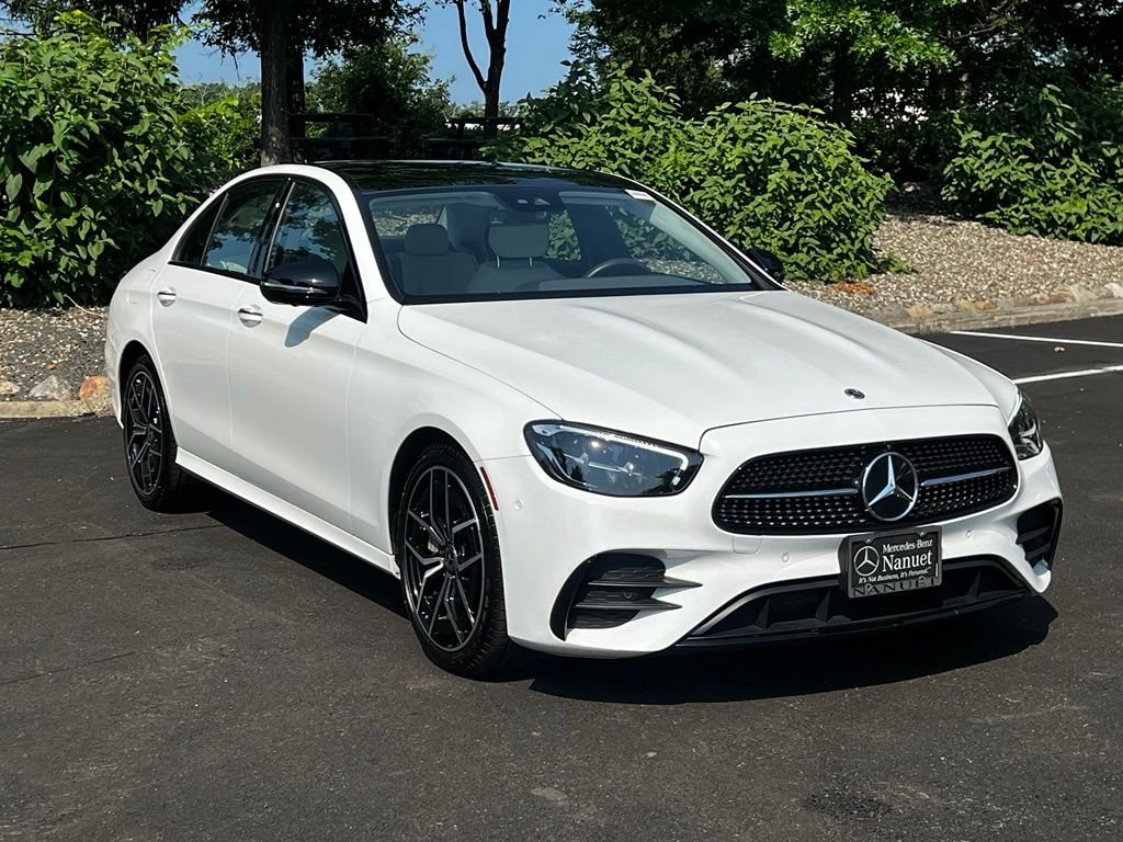 Certified Used 2021 White Mercedes-Benz E 350 image 3
