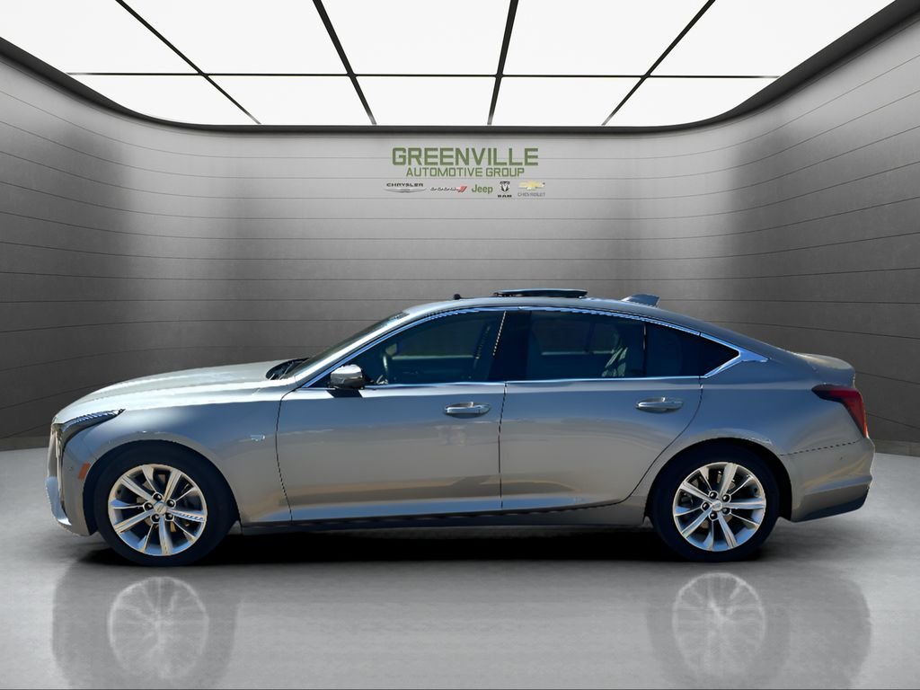 Used 2025 Argent Silver Metallic Cadillac Premium Luxury image 8