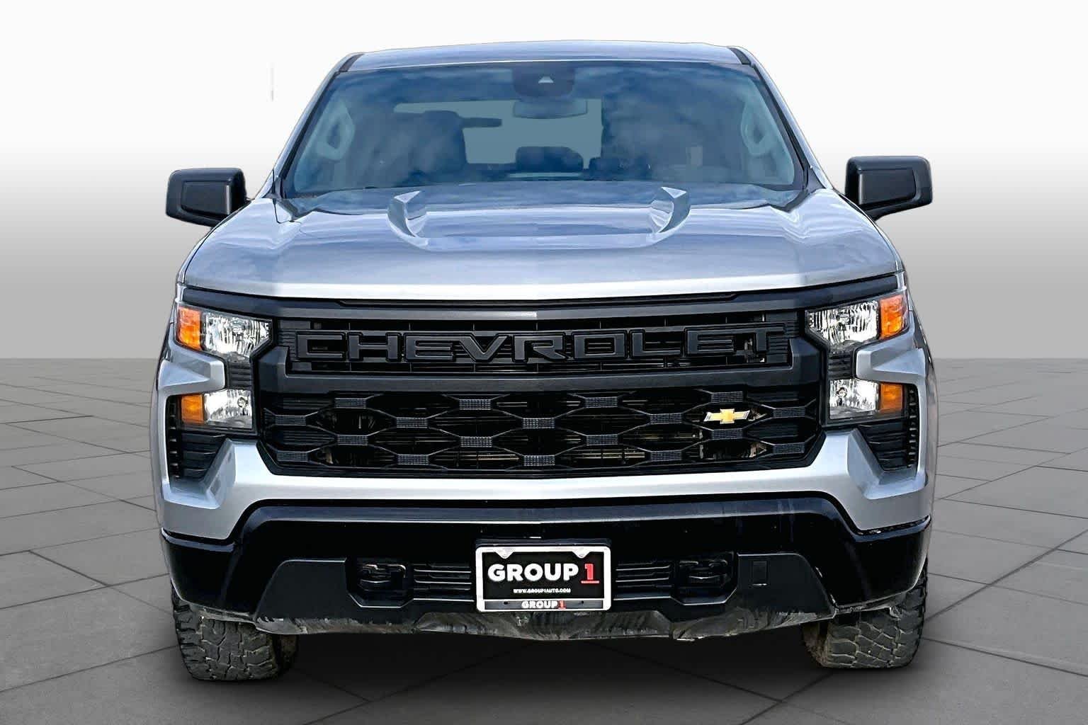 Used 2023 Sterling Gray Metallic Chevrolet Work Truck image 4