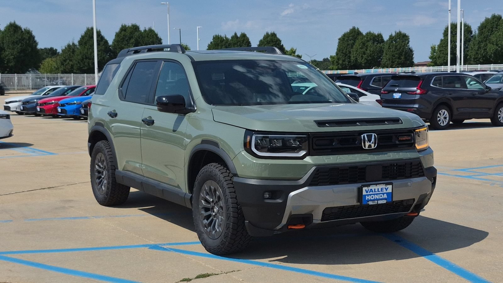 New 2026 Ash Green Metallic Honda TrailSport image 4