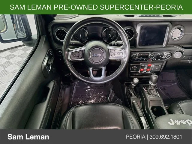 Used 2021 Gray Jeep Unlimited Sahara 4xe image 21