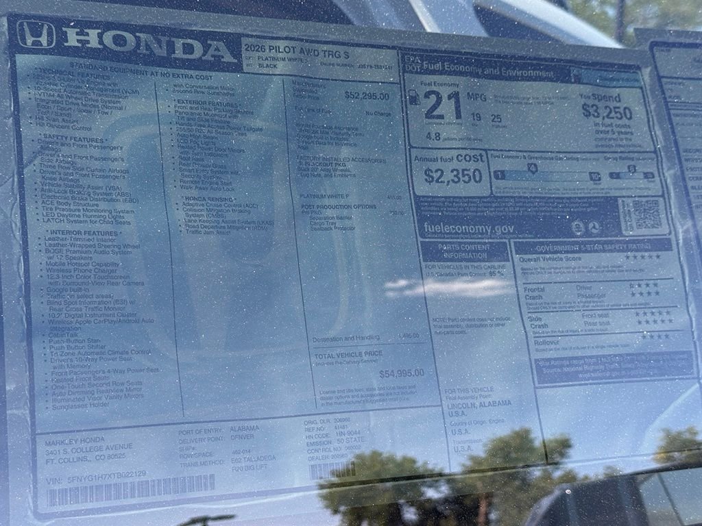 2026 Honda Pilot Touring - Photo 25