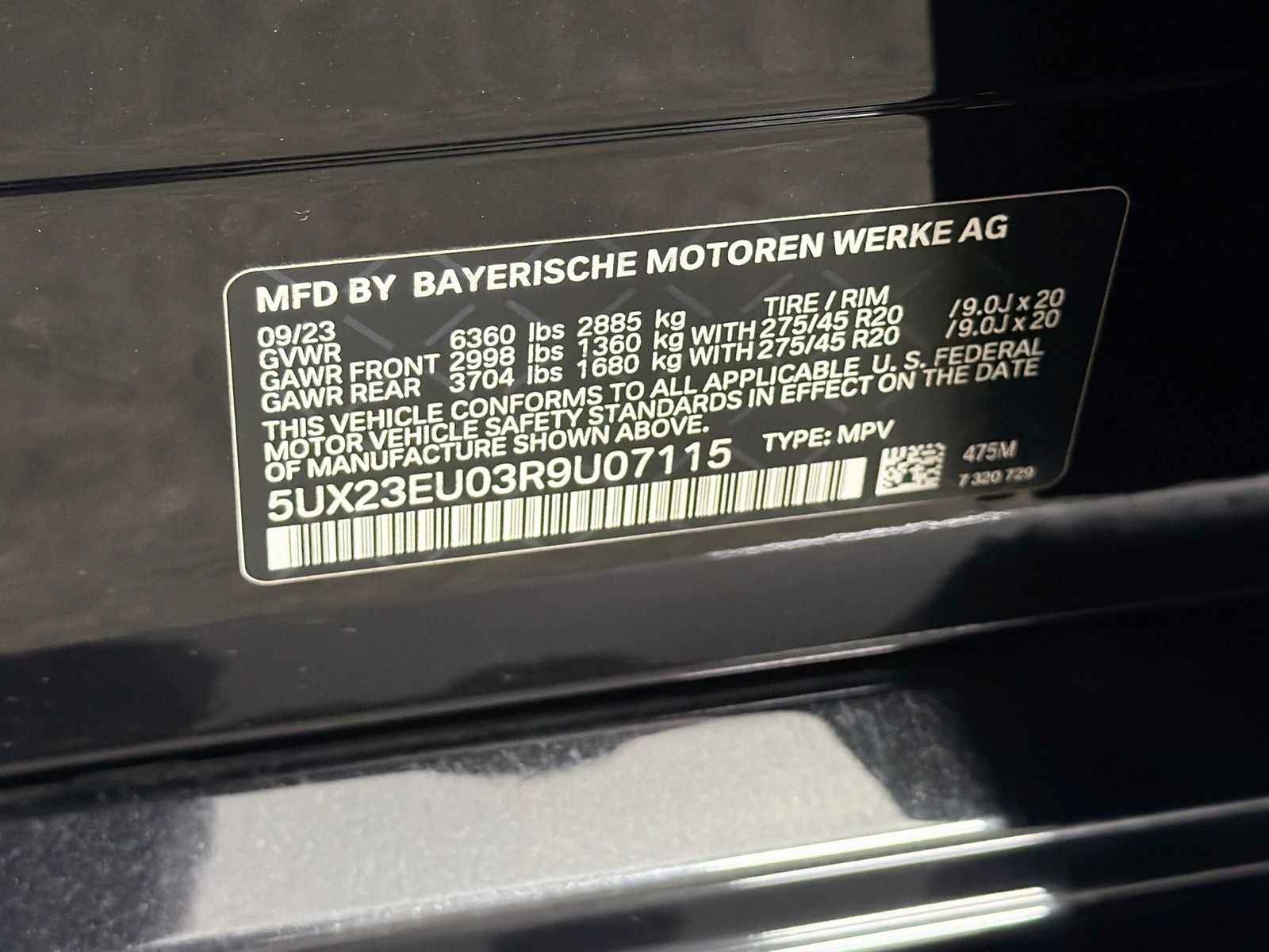 Certified Used 2024 Black Sapphire Metallic BMW xDrive40i image 34