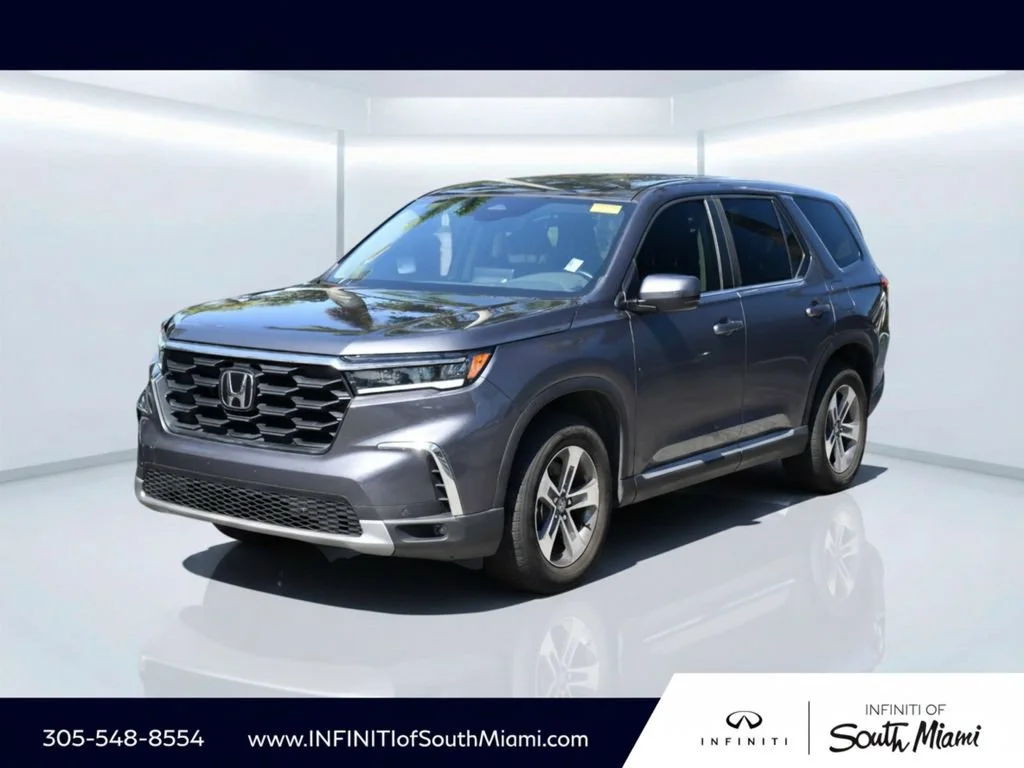Used 2024 Modern Steel Metallic Honda EX-L 7 Passenger image 1