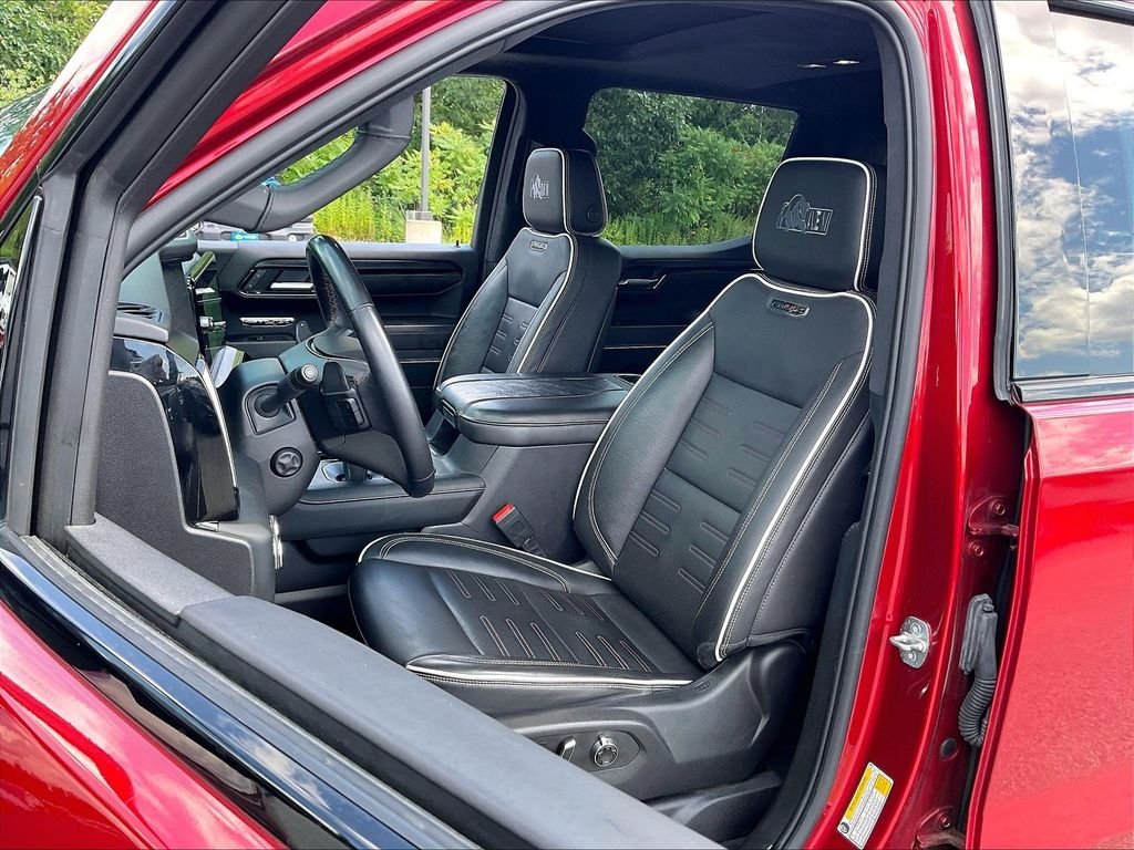 Used 2023 Volcanic Red Tintcoat GMC AT4X image 9