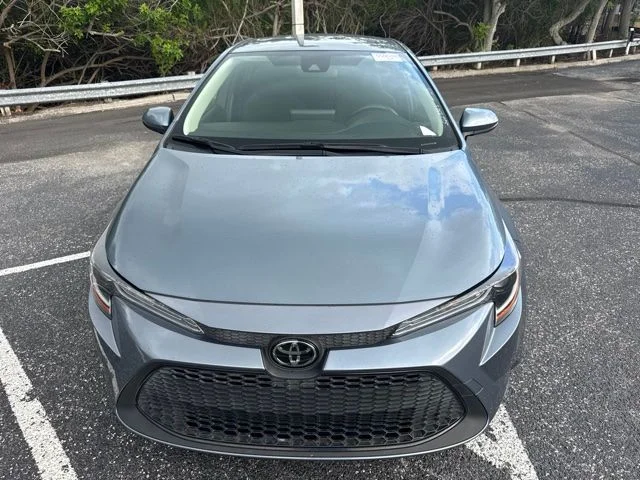 Certified Used 2022 Gray Toyota LE image 2