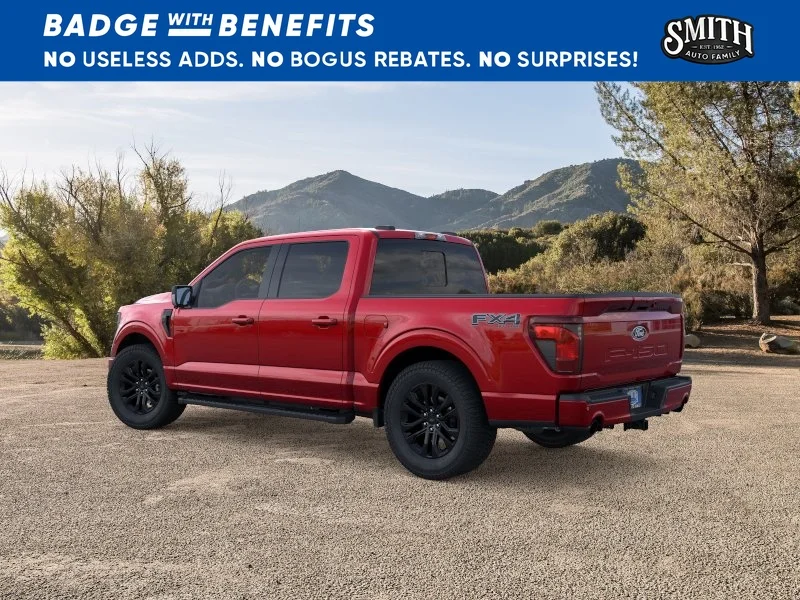 New 2026 Ruby Red Metallic Tinted Clearcoat Ford XLT image 5