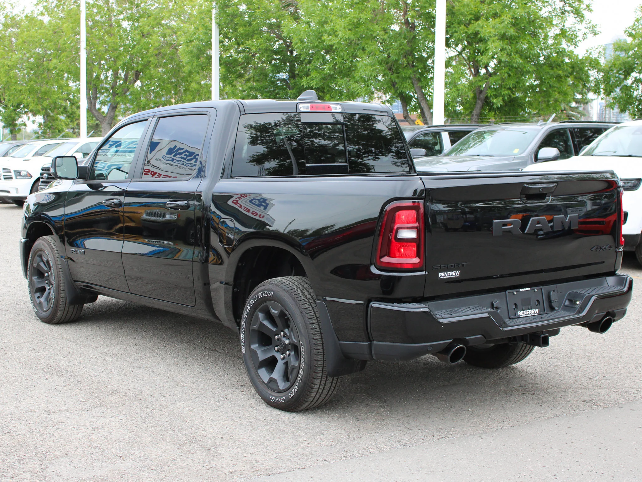 Certified Used 2025 Black RAM Sport * No Accidents | Heated Seats | 360 View Camera | Navigation | One Owner | Twin-Turbo | Alpine image 14