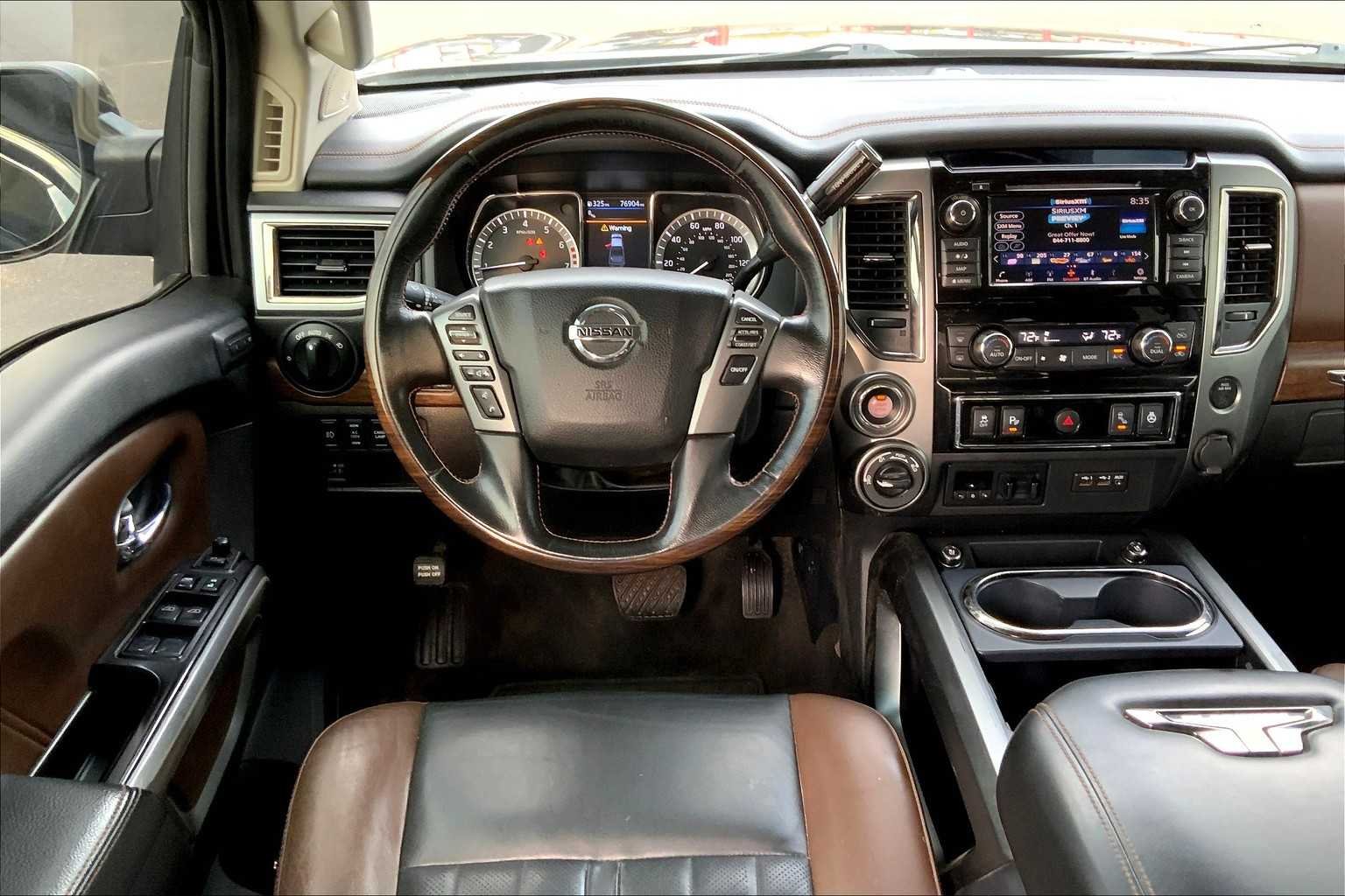 Used 2019 Magnetic Black Metallic Nissan Platinum Reserve image 5