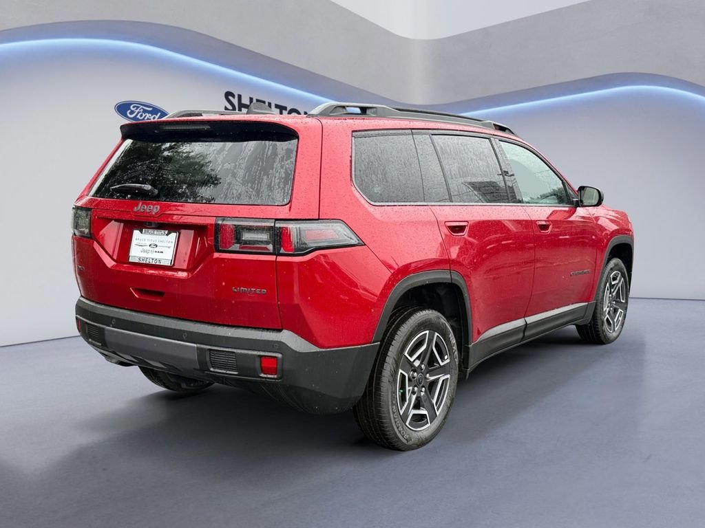 New 2026 Red Hot Pearl-Coat Exterior Paint Jeep Limited image 6