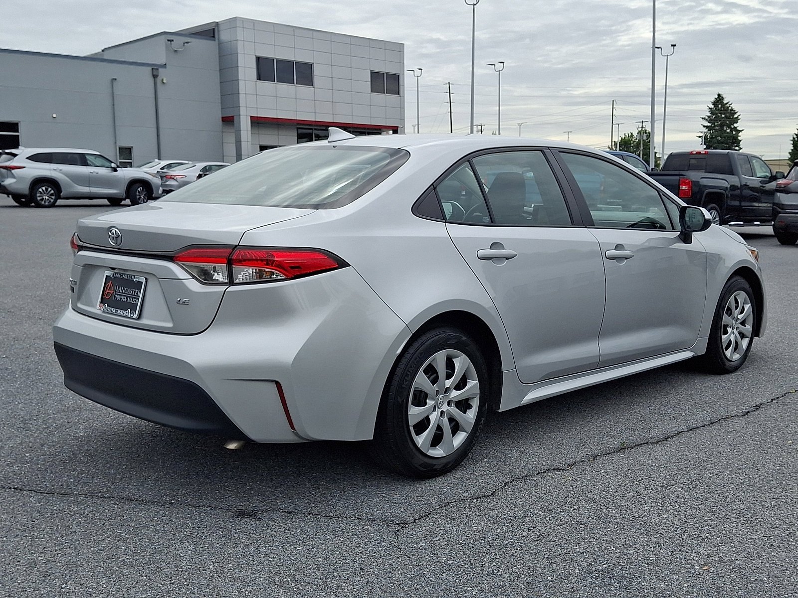 Used 2023 Classic Silver Metallic Toyota LE image 7