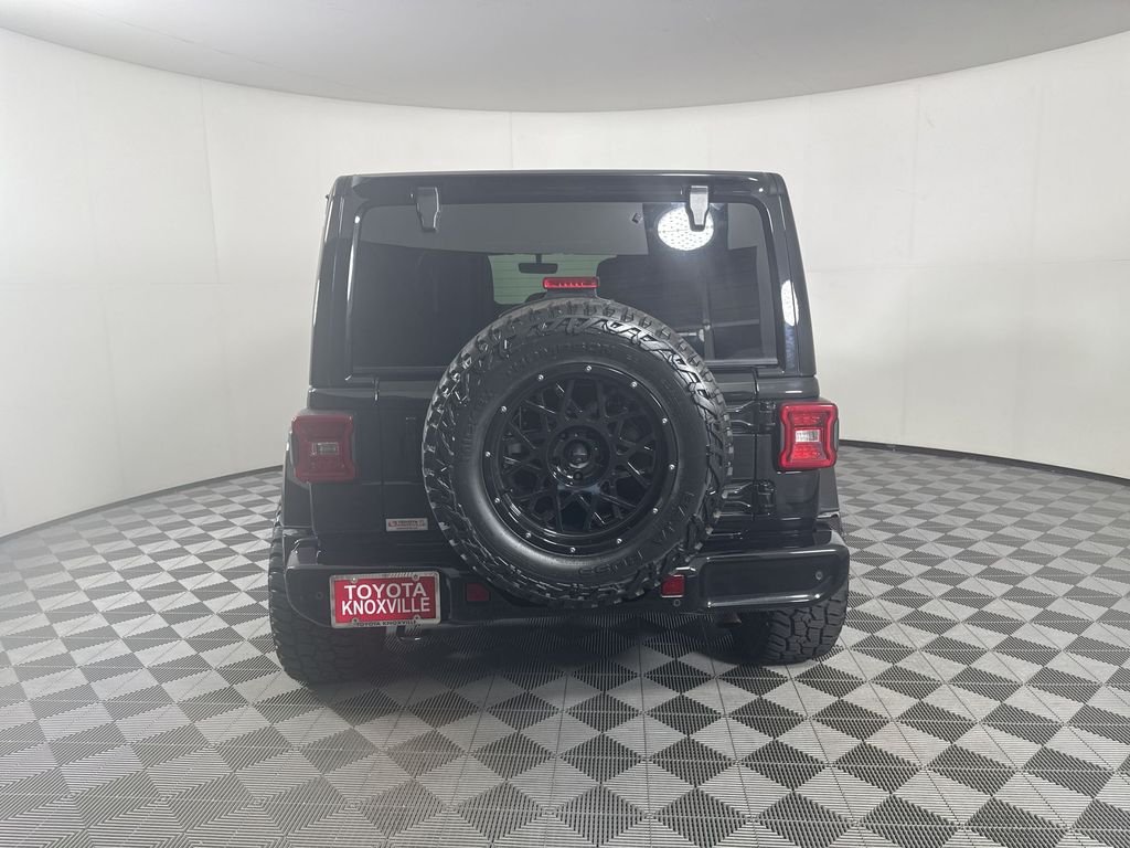 Used 2021 Black Jeep Unlimited Sahara High Altitude image 7