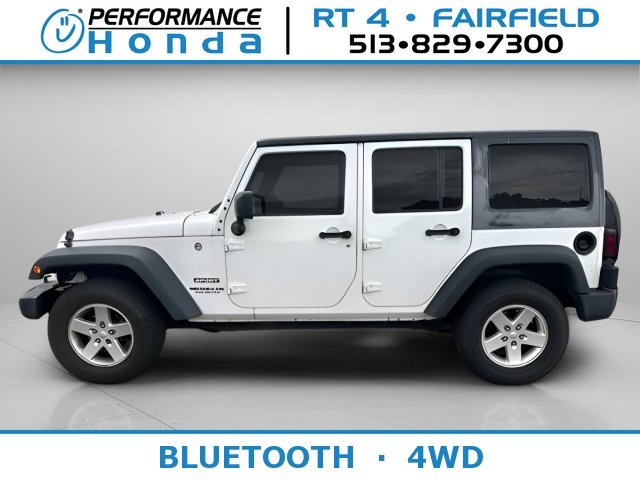 Used 2016 Bright White Clearcoat Jeep Sport image 1
