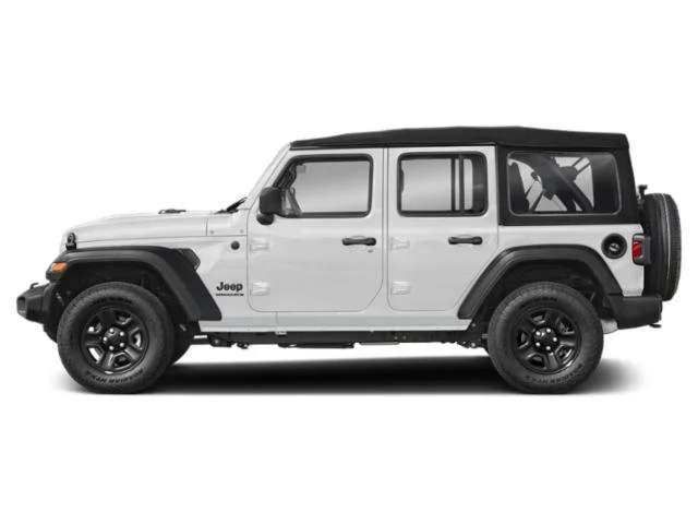 New 2026 Bright White Clear-Coat Exterior Paint Jeep Sahara image 3