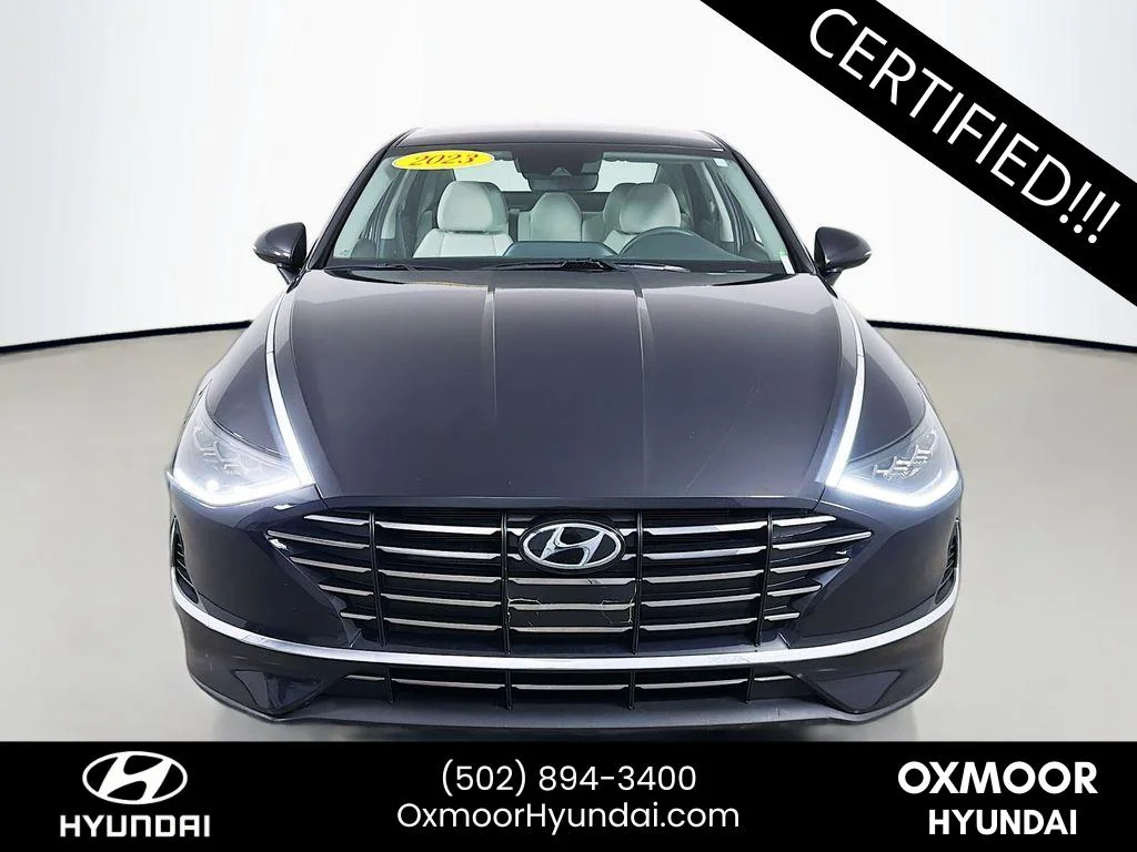 Used 2023 Carbon Blue Hyundai SE image 2
