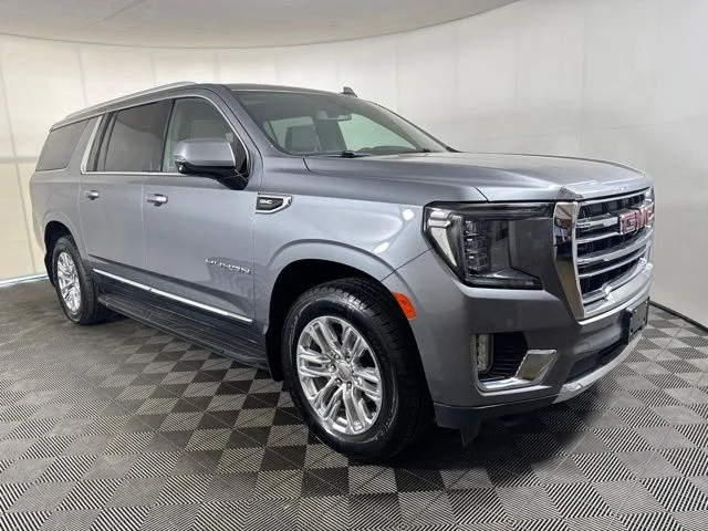 Used 2022 Gray GMC SLT image 1