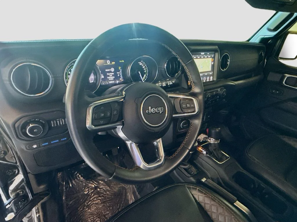 Used 2022 Black Jeep Unlimited Sahara 4xe image 12