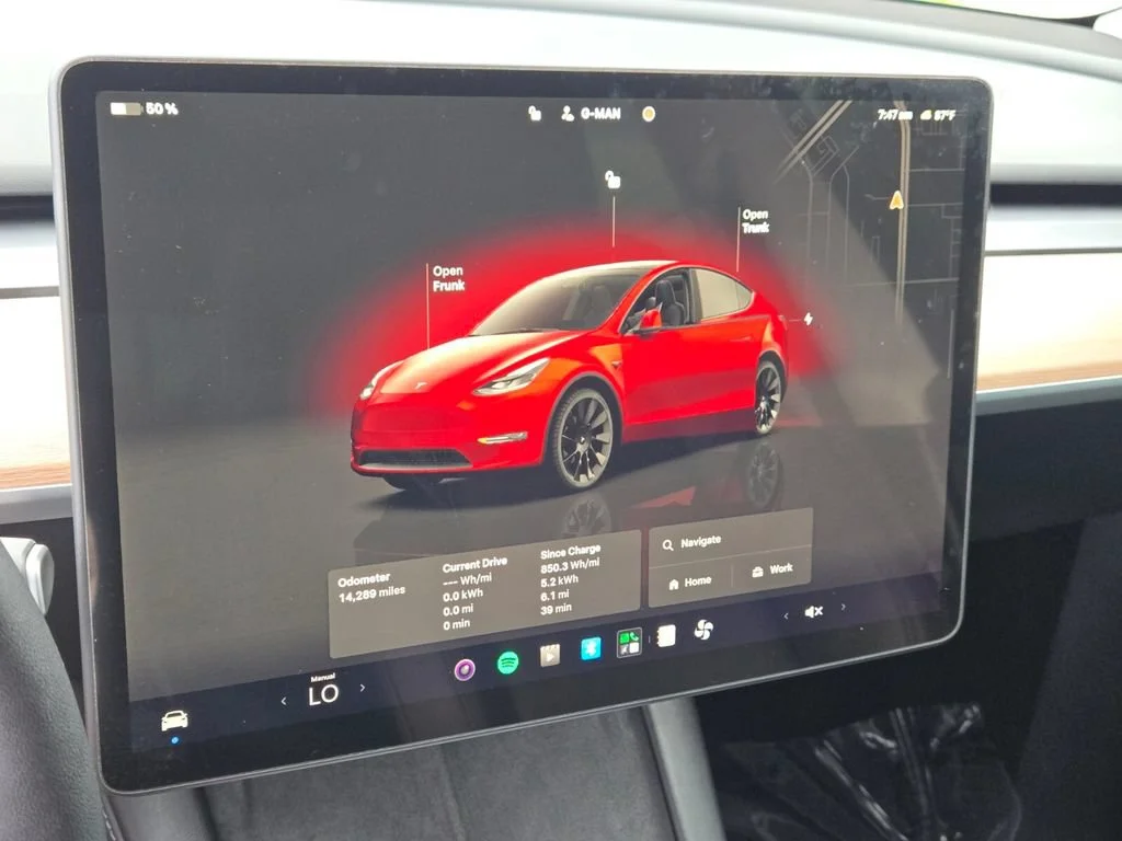 Used 2024 Maroon Tesla Long Range image 19