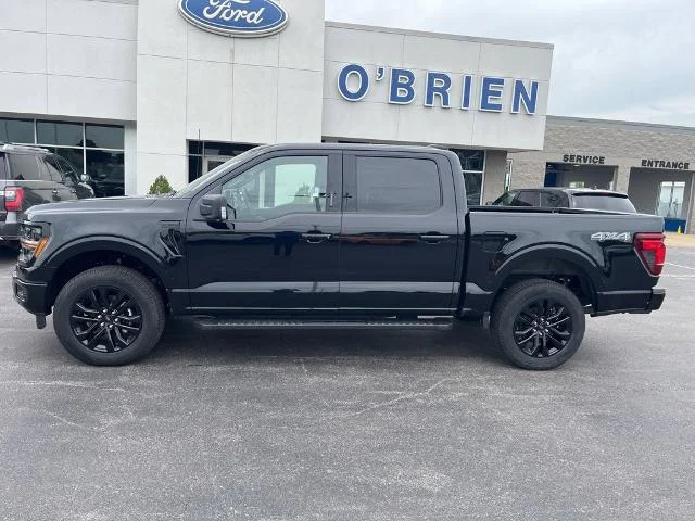New 2026 Agate Black Metallic Ford XLT image 2