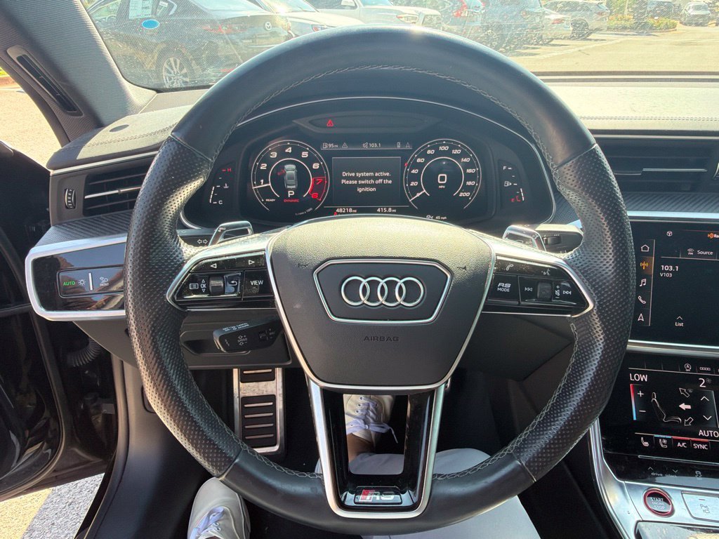 Used 2021 Black Audi 4.0T image 10