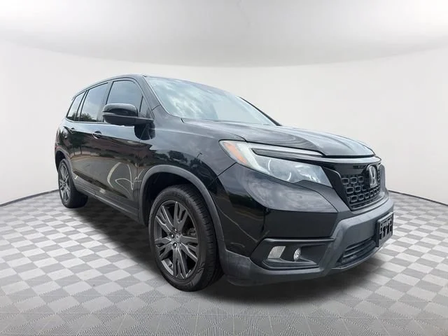 Used 2021 Black Honda AWD EX-L image 3