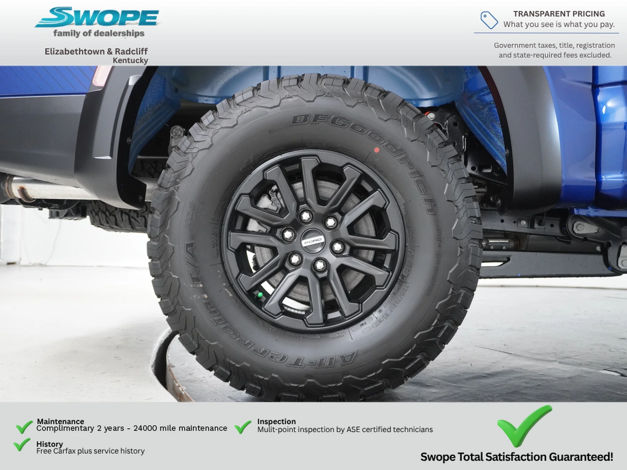 New 2026 Argon Blue Metallic Ford Raptor image 28