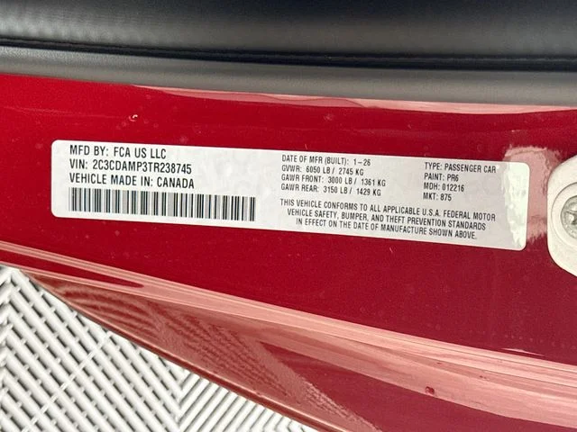 New 2026 Red Dodge Scat Pack Plus image 32