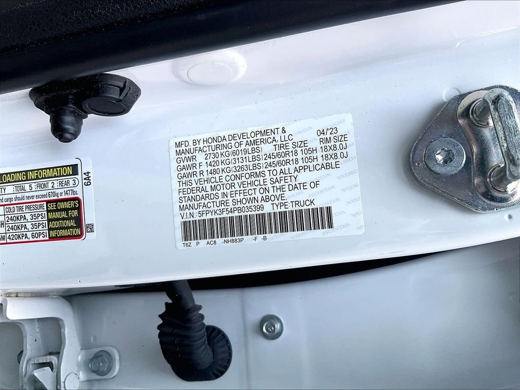 Used 2023 White Honda RTL image 36