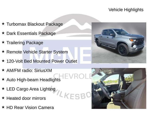 New 2026 Sterling Gray Metallic Chevrolet Custom image 10