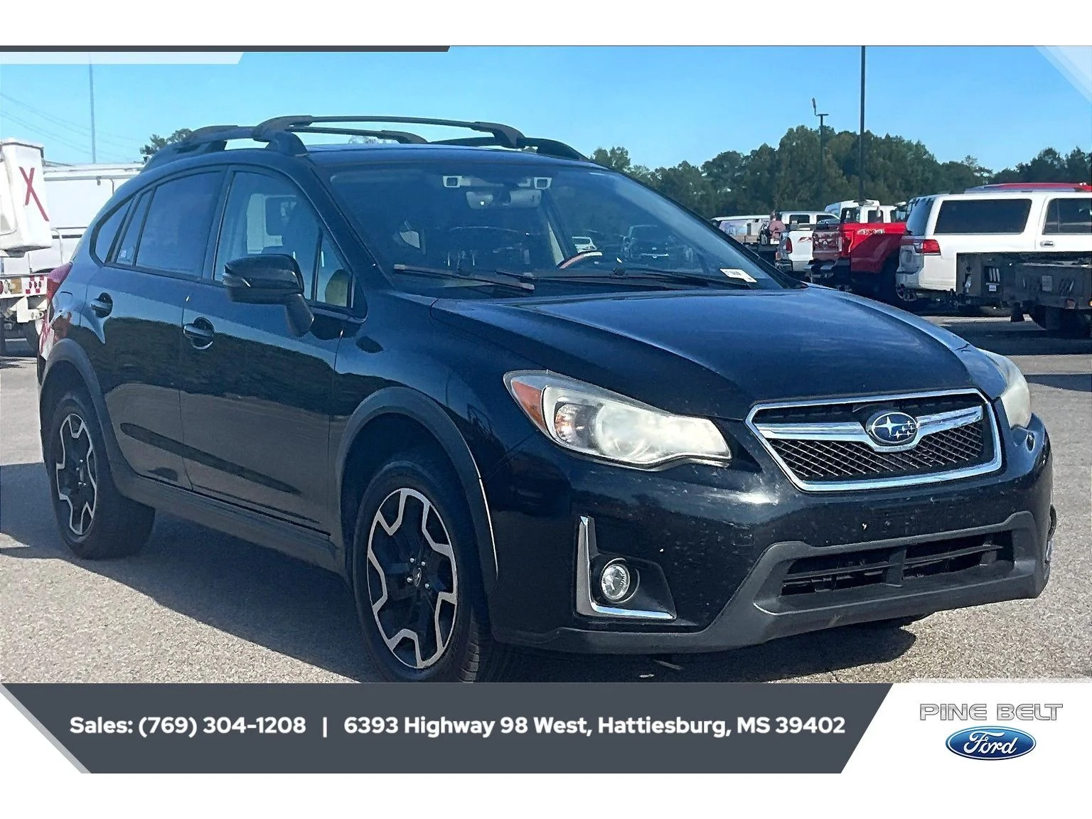 Used 2017 Subaru Crosstrek Limited with VIN JF2GPANC9HH278168 for sale in Hattiesburg, MS