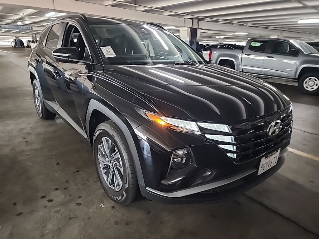 Certified Used 2023 Black Hyundai Blue image 1