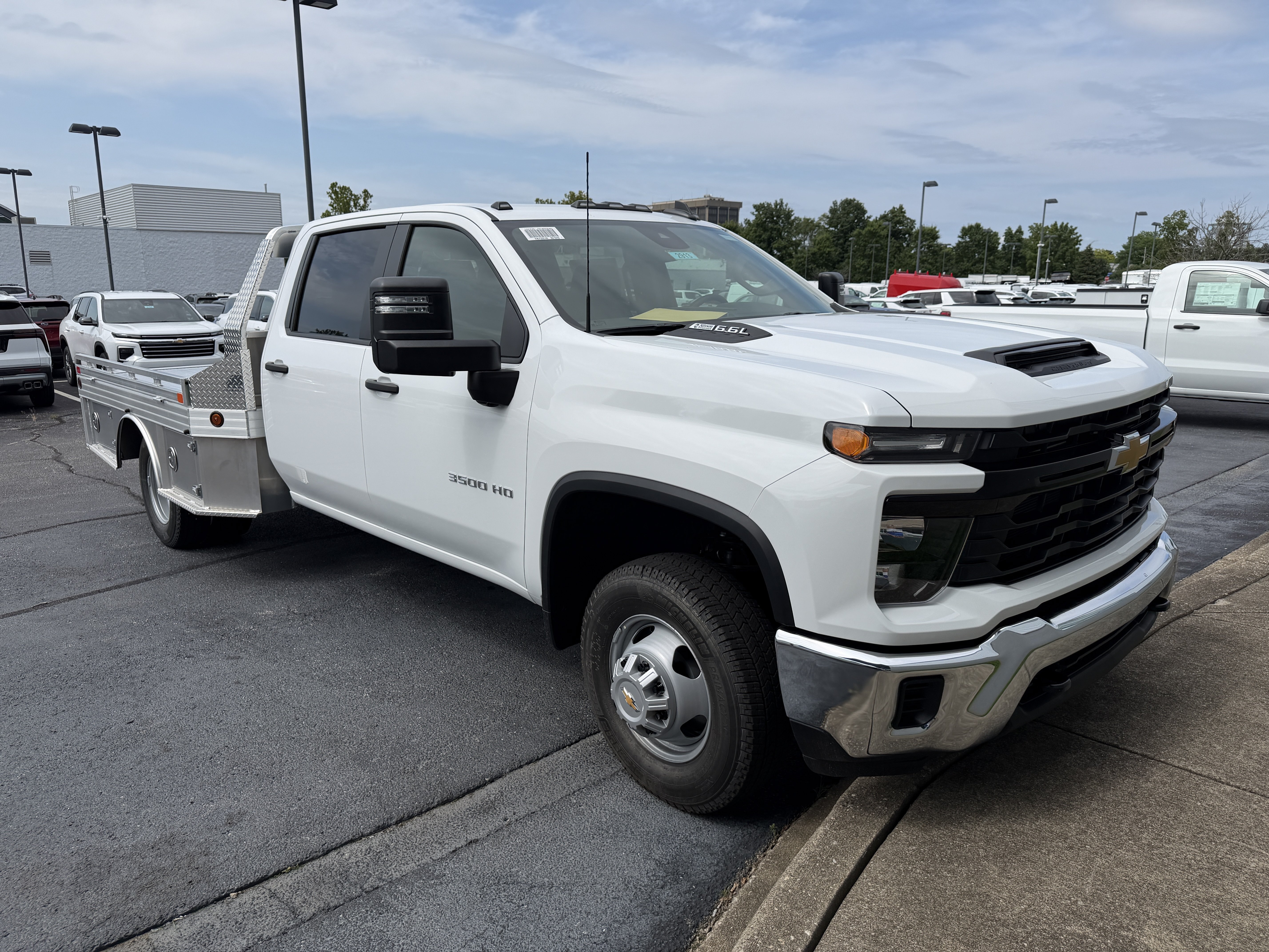 New 2026 Summit White Chevrolet Work Truck image 2